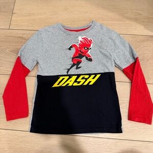 Disney Pixar Incredibles II Dash Parr long sleeve shirt M 8